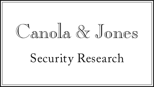 Canola & Jones Internet Investigations